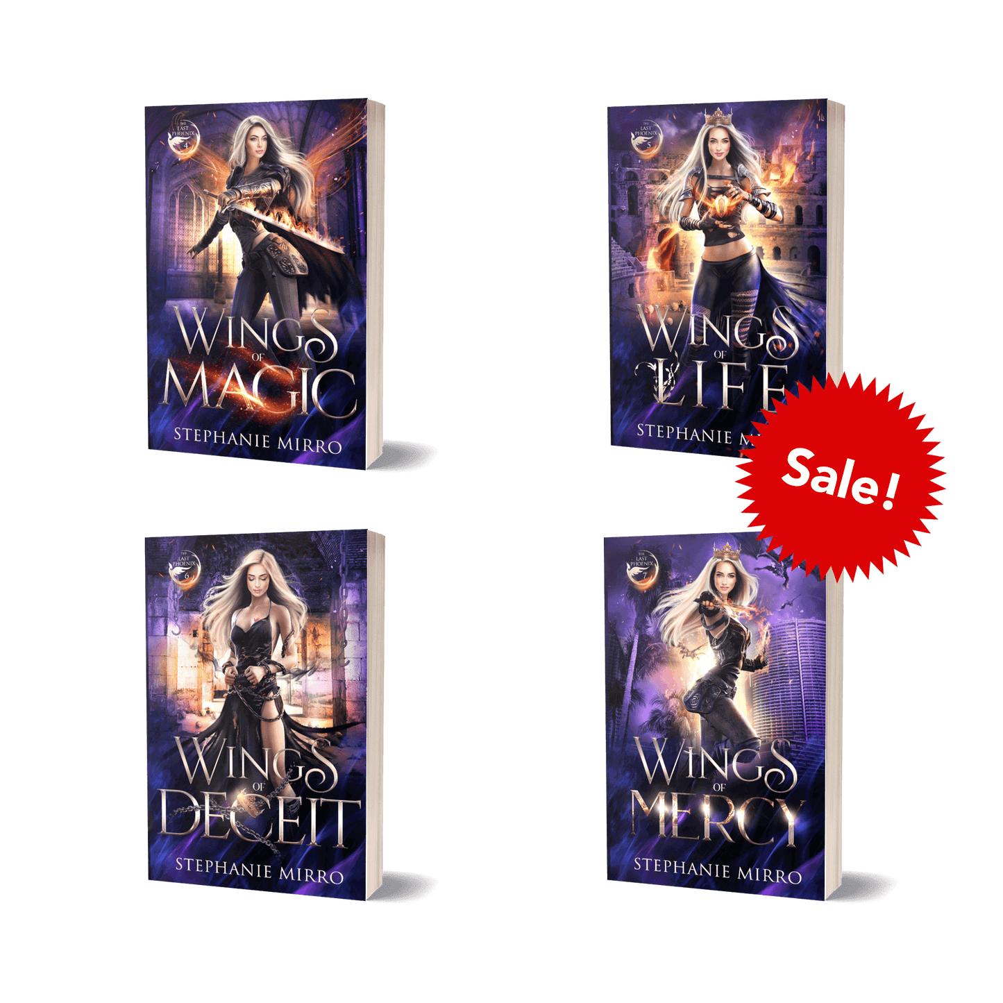 The Last Phoenix Books 4-7 (Paperback Bundle)