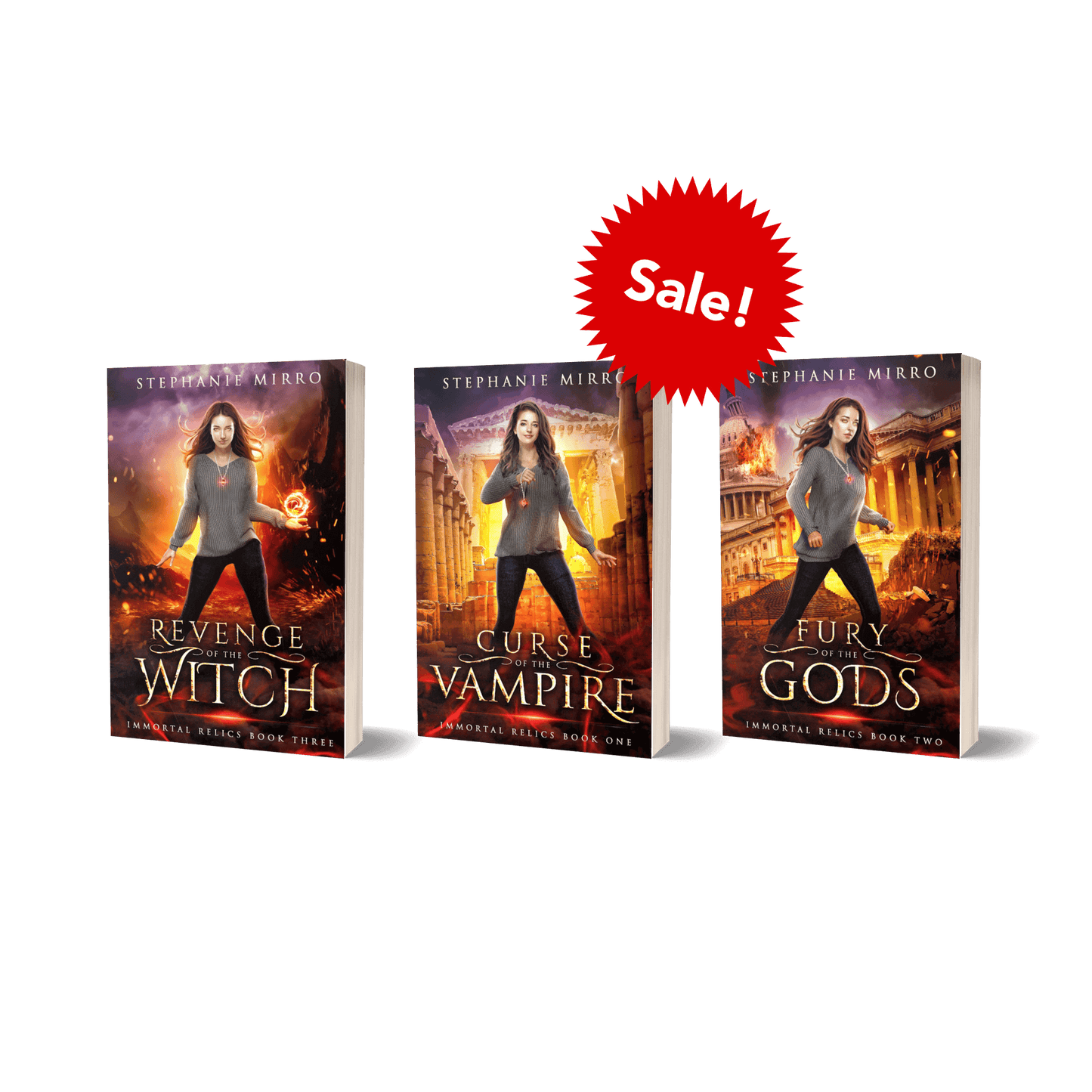 Immortal Relics Books 1-3 (Paperback Bundle)